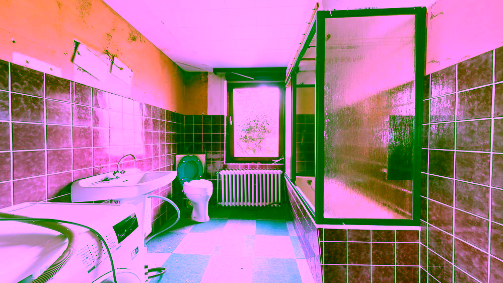 Bungalow für Handwerker und kreative Köpfe - Badezimmer