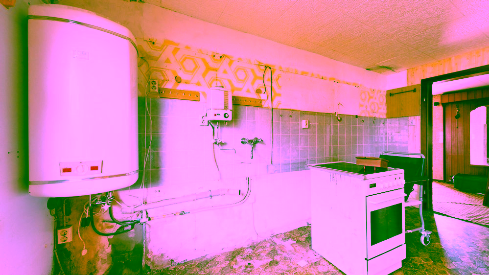 Bungalow für Handwerker und kreative Köpfe - Küche