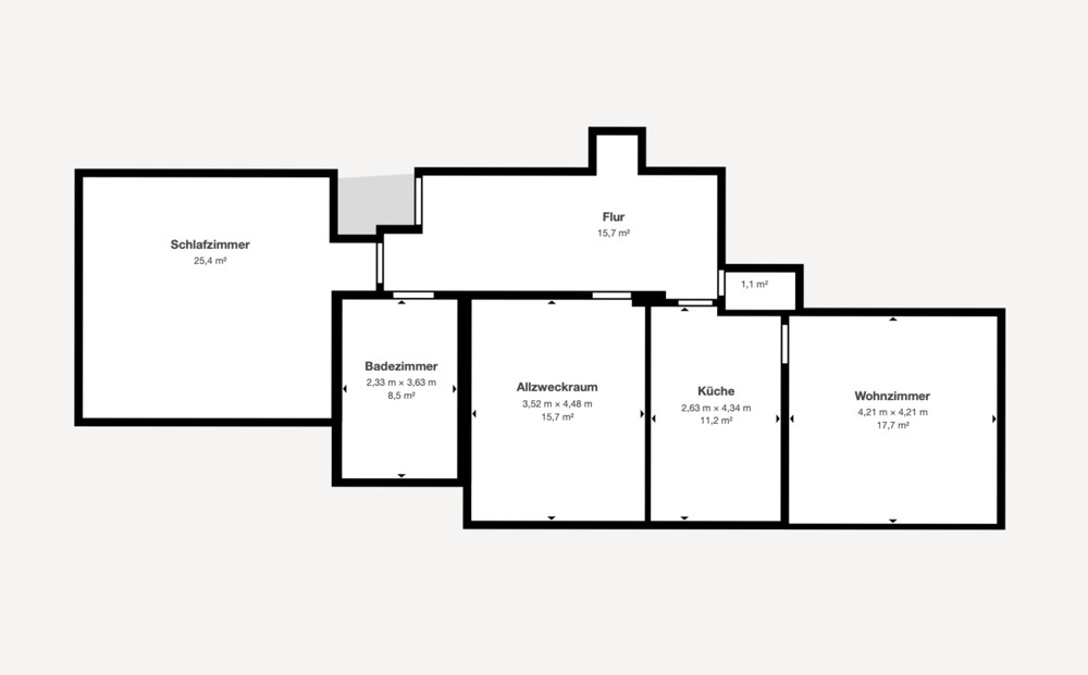 Bungalow für Handwerker und kreative Köpfe - Erdgeschoss