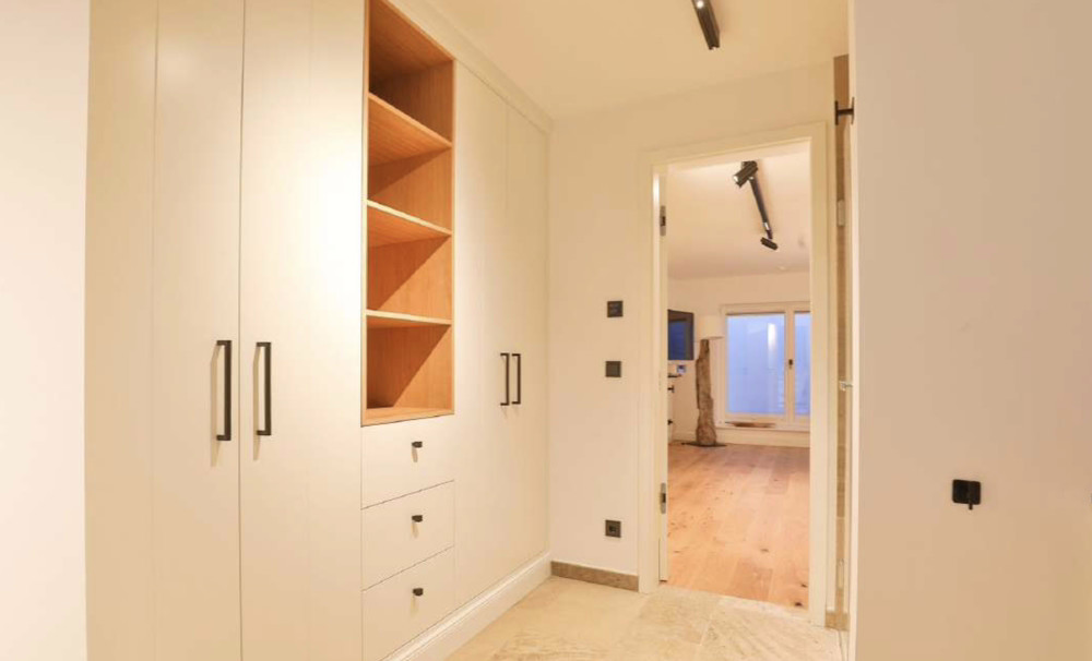 Neubau-Strandhäuser in den Dünen von Hörnum nahe der Nordsee - Beispiel Bild Badezimmer En Suite