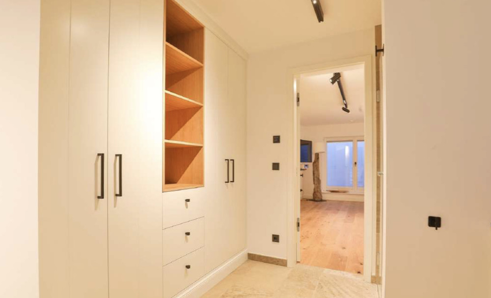 Neubau-Strandhäuser in den Dünen von Hörnum nahe der Nordsee - Beispiel Bild Badezimmer En Suite