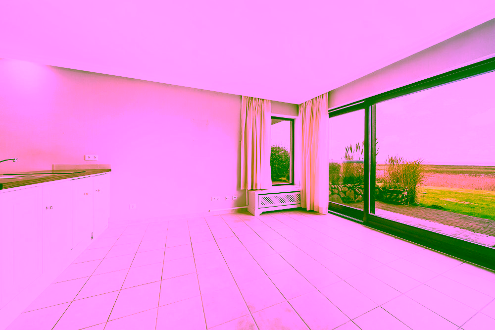 Meer sehen, Ruhe genießen – Erdgeschosswohnung mit Terrasse & einzigartigem Ausblick - Wohnzimmer