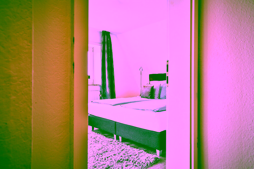 "Plyck-Hüs" – Charmantes Küstendomizil im Süden Sylts - Schlafzimmer Nr. 2