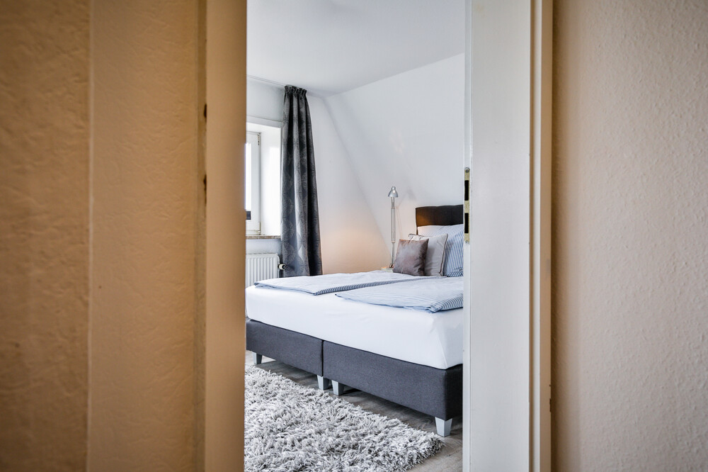 "Plyck-Hüs" – Charmantes Küstendomizil im Süden Sylts - Schlafzimmer Nr. 2