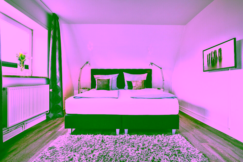 "Plyck-Hüs" – Charmantes Küstendomizil im Süden Sylts - Schlafzimmer Nr. 2