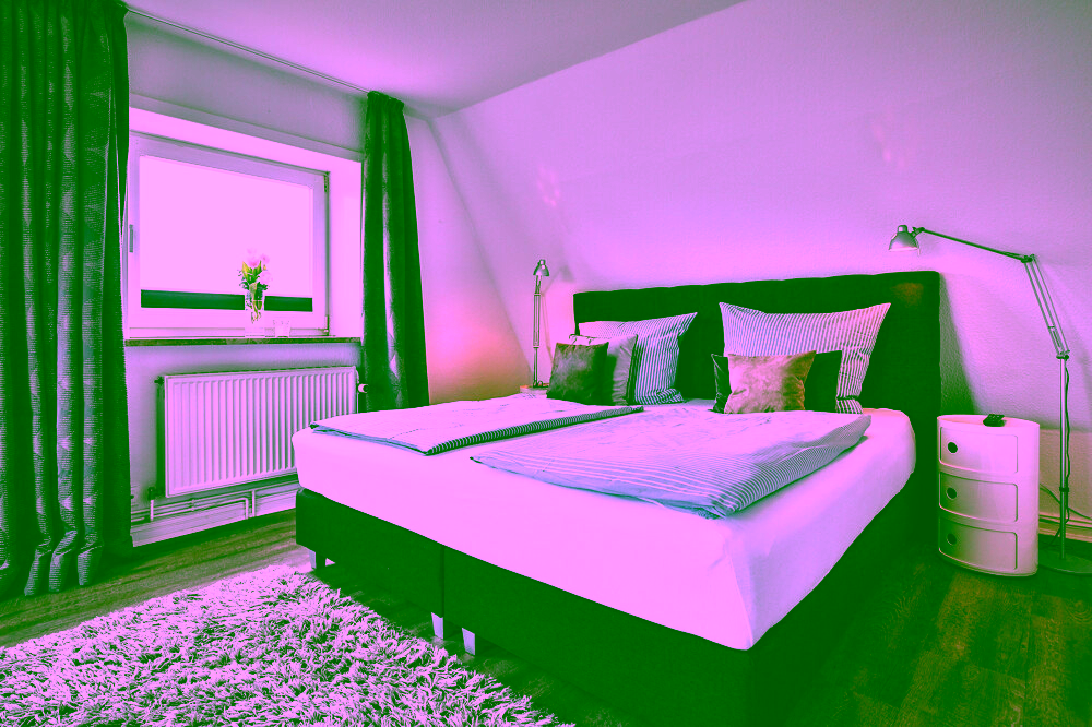 "Plyck-Hüs" – Charmantes Küstendomizil im Süden Sylts - Schlafzimmer Nr. 2