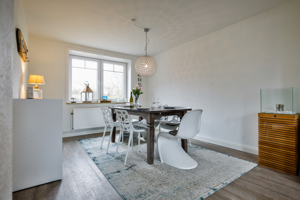 "Plyck-Hüs" – Charmantes Küstendomizil im Süden Sylts - Wohnzimmer