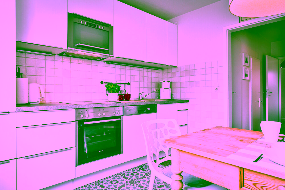 "Plyck-Hüs" – Charmantes Küstendomizil im Süden Sylts - Separate Küche