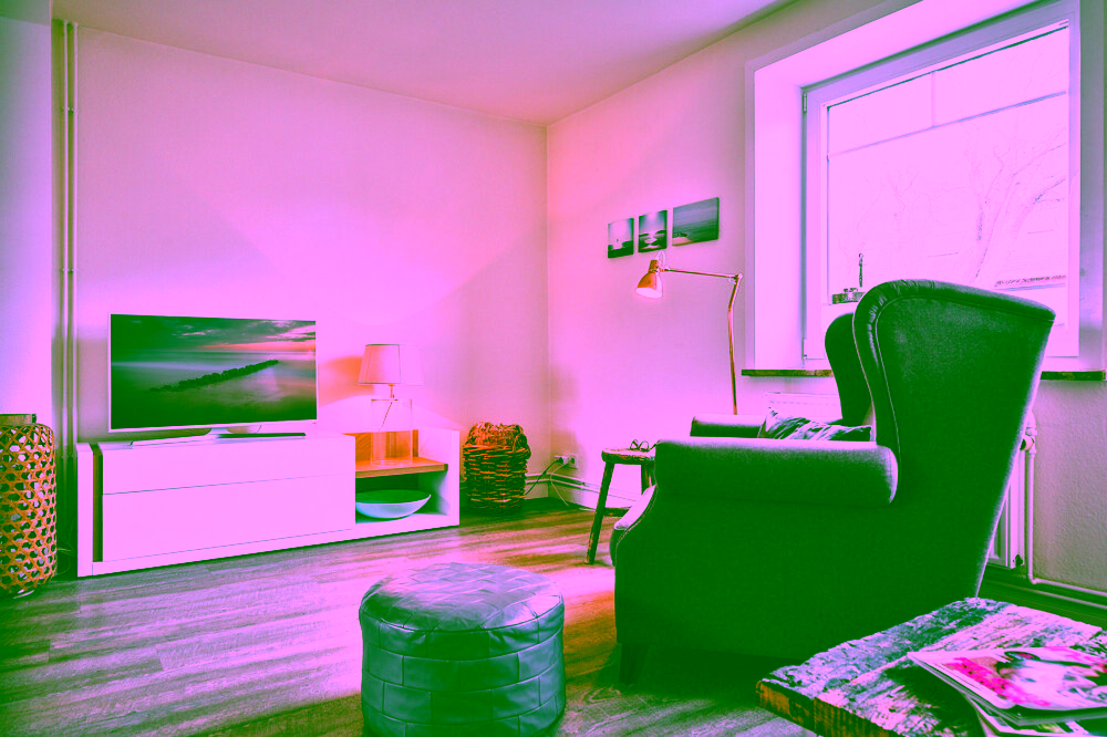 "Plyck-Hüs" – Charmantes Küstendomizil im Süden Sylts - Wohnzimmer