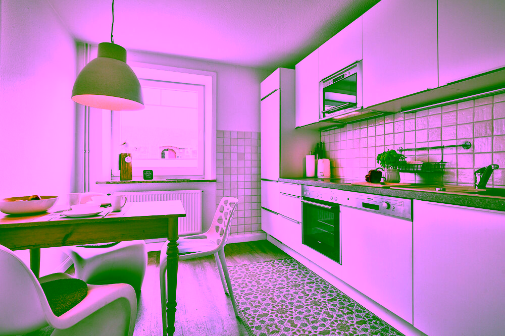 "Plyck-Hüs" – Charmantes Küstendomizil im Süden Sylts - Separate Küche