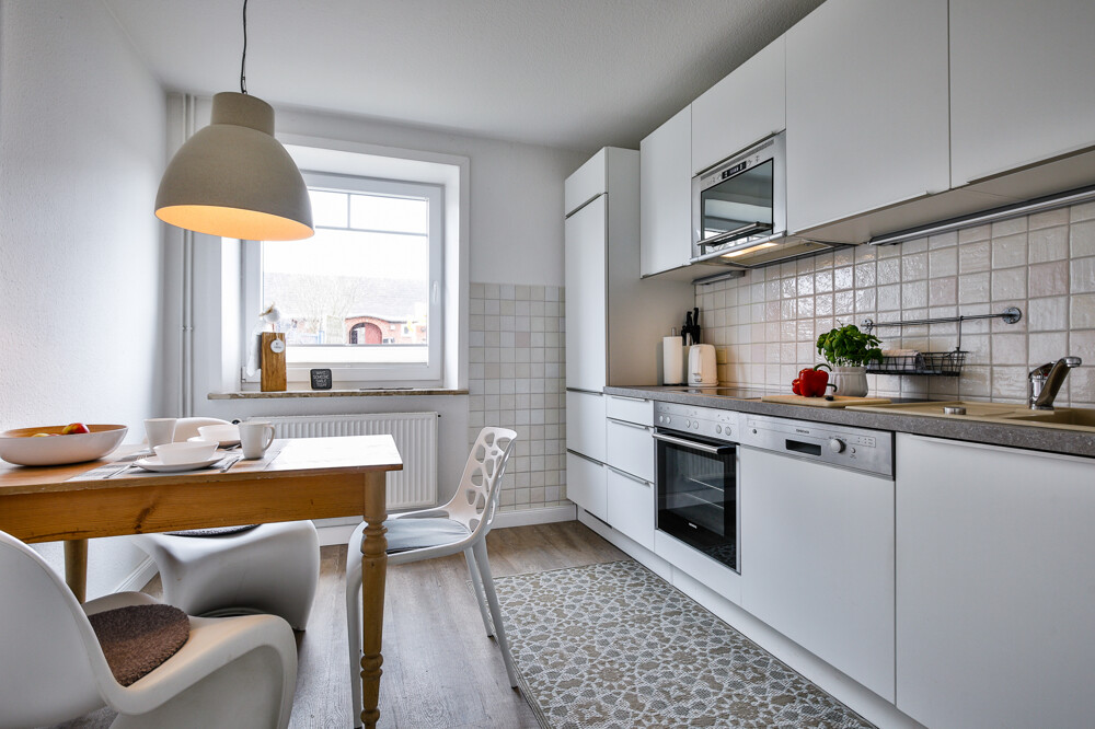 "Plyck-Hüs" – Charmantes Küstendomizil im Süden Sylts - Separate Küche