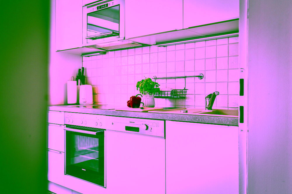 "Plyck-Hüs" – Charmantes Küstendomizil im Süden Sylts - Separate Küche