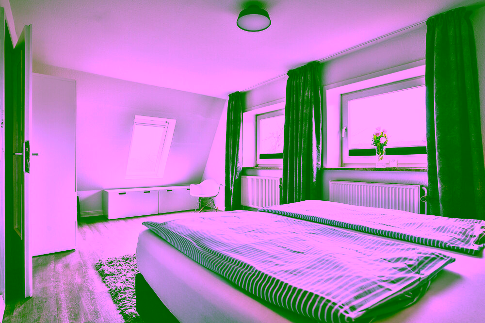 "Plyck-Hüs" – Charmantes Küstendomizil im Süden Sylts - Schlafzimmer Nr. 2