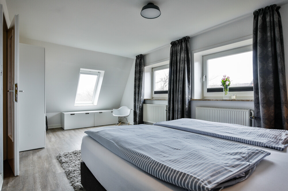 "Plyck-Hüs" – Charmantes Küstendomizil im Süden Sylts - Schlafzimmer Nr. 2