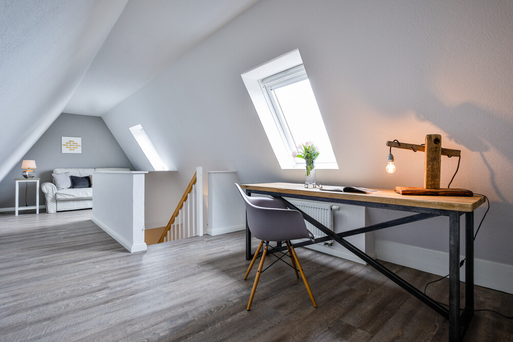 "Plyck-Hüs" – Charmantes Küstendomizil im Süden Sylts - Spitzboden