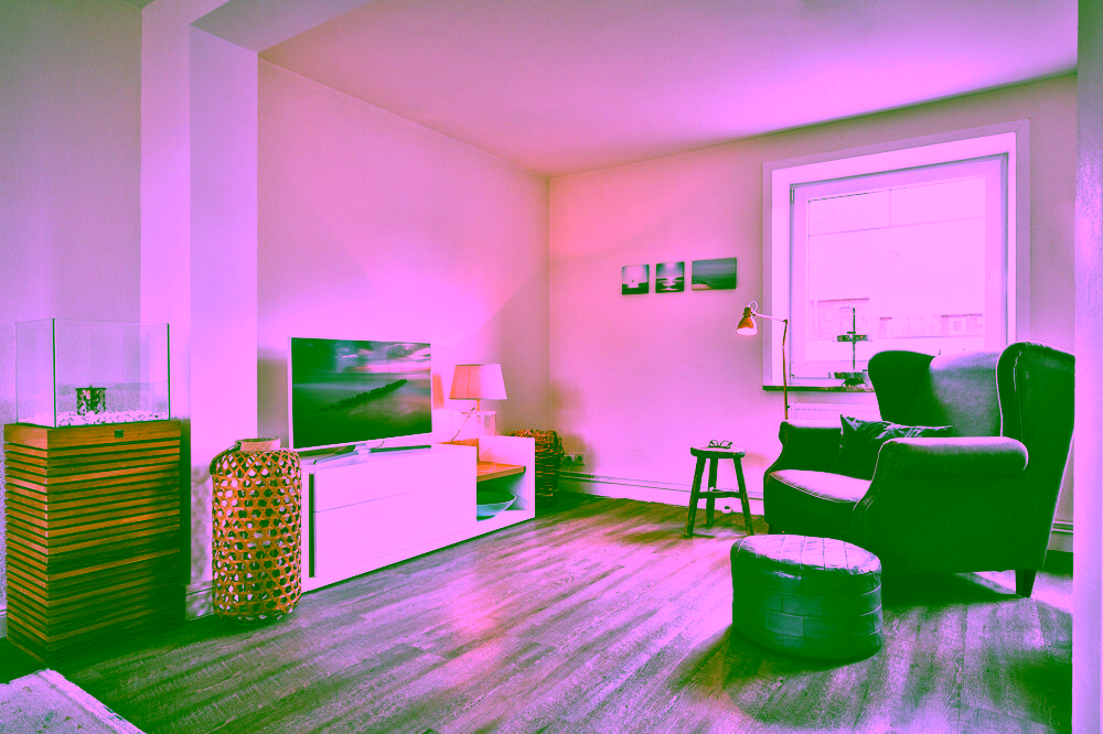 "Plyck-Hüs" – Charmantes Küstendomizil im Süden Sylts - Wohnzimmer