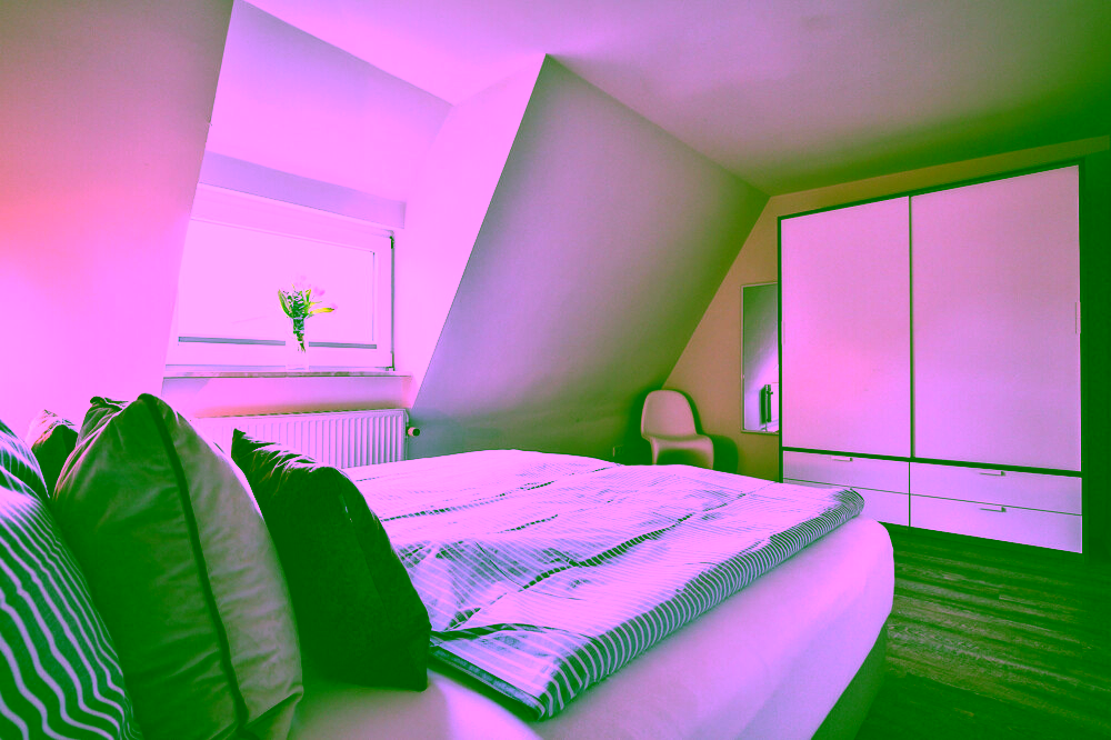 "Plyck-Hüs" – Charmantes Küstendomizil im Süden Sylts - Schlafzimmer Nr.1