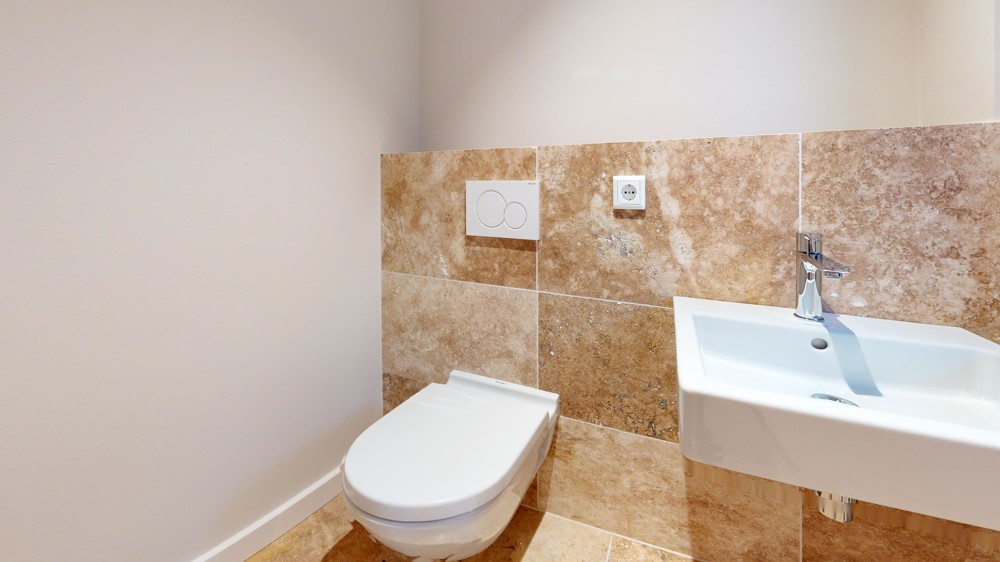 NEUBAU! Urlaub am Meer - 110 qm mit Südterrasse - Gäste-WC