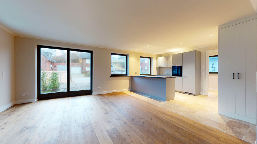 NEUBAU! Urlaub am Meer - 110 qm mit Südterrasse - Blick auf die Küche