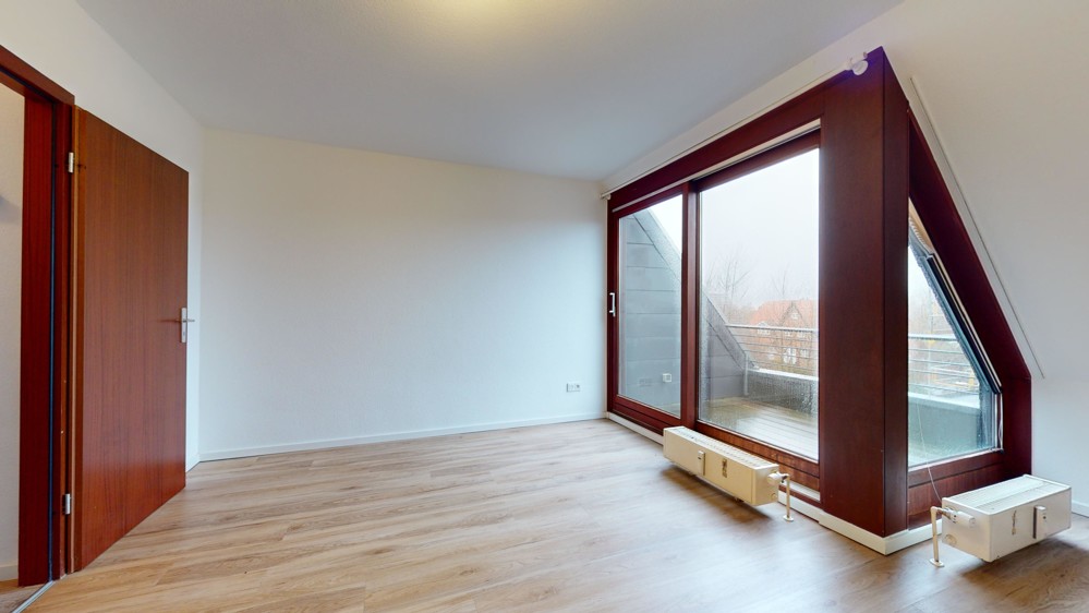 Helle 2-Zimmer-Wohnung mit Balkon und Westausrichtung – Ihr neues Zuhause wartet! - Wohnzimmer