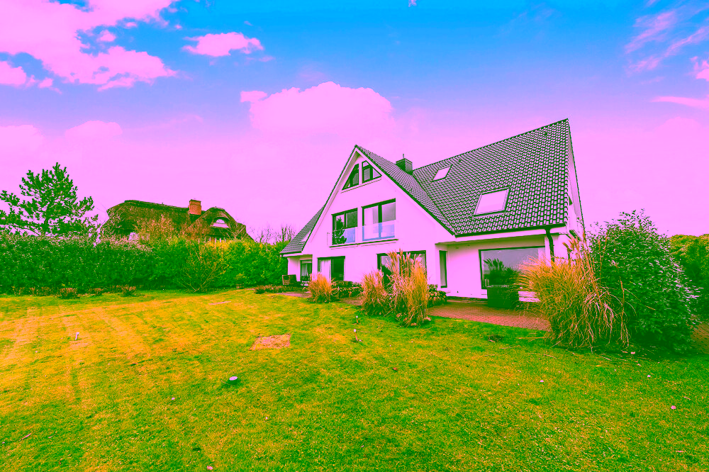 Traumhafte Wohnung: Wiesen, Wattenmeer und Weitblick direkt vor der Tür! - Großzügiger Gartenbereich