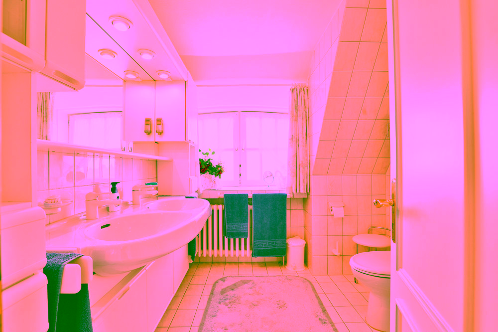 Traumhaus unter Reet mit sensationellem Meerblick - Bad OG