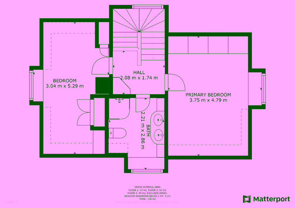 Traumhaus unter Reet mit sensationellem Meerblick - Grundriss OG