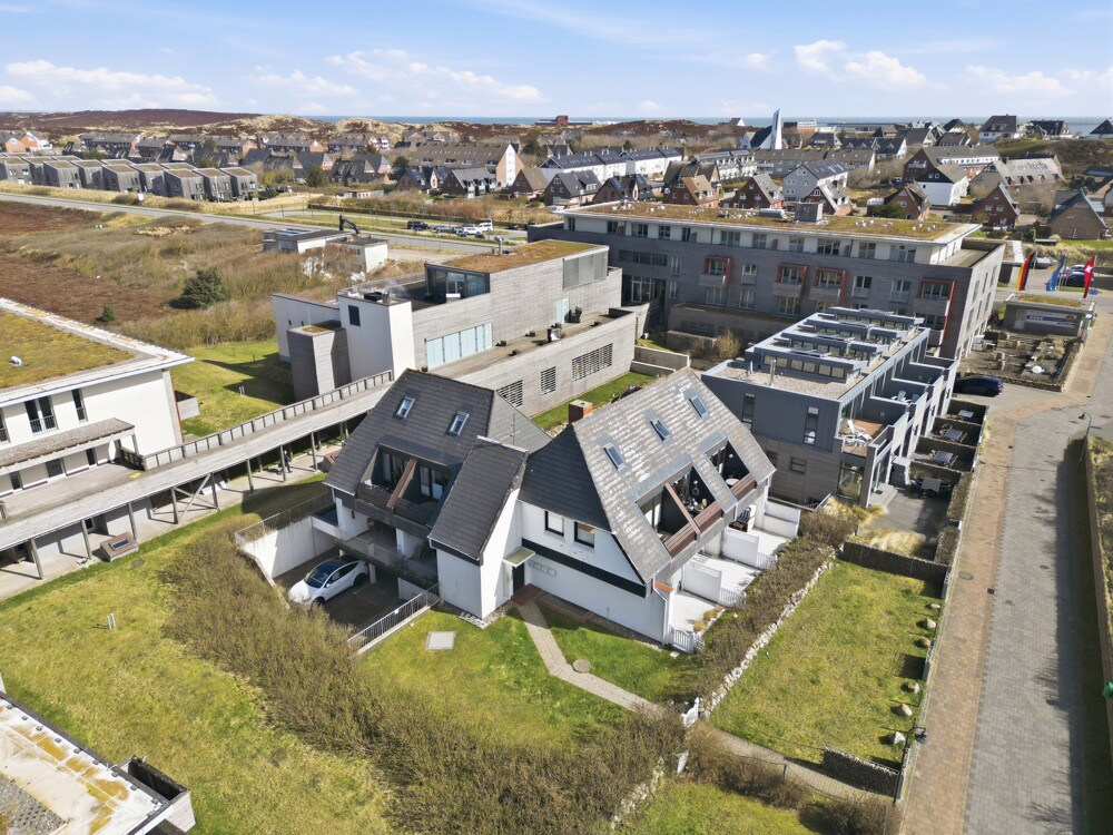 1-Zimmer-Wohnung mit Südterrasse und überdachtem Parkplatz - Luftaufnahme