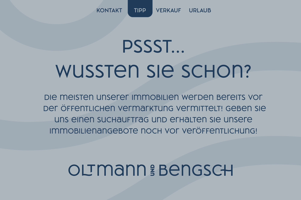 Urlaubsfeeling im Alltag: Luxuriöse Neubauwohnung in Hörnum - Suchauftrag