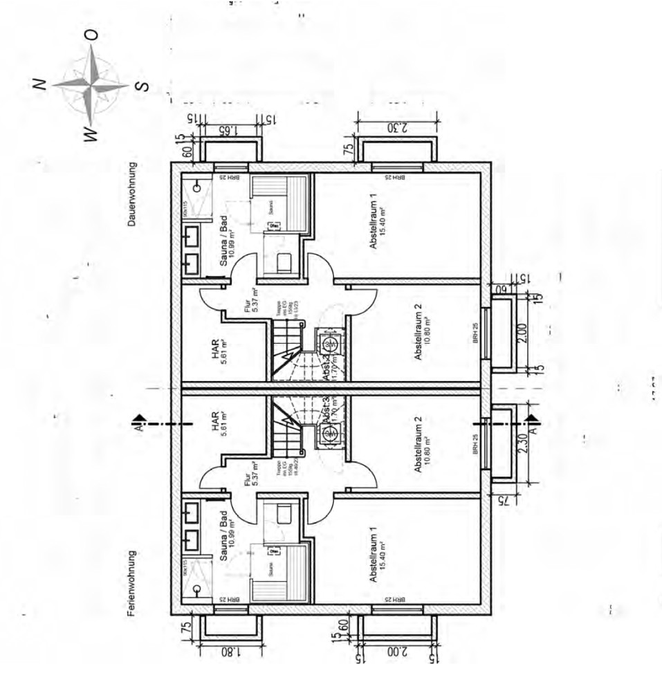 Strandnah, exklusiv und großzügig – Neubauhaushälfte in ruhiger Lage von Rantum - Untergeschoss