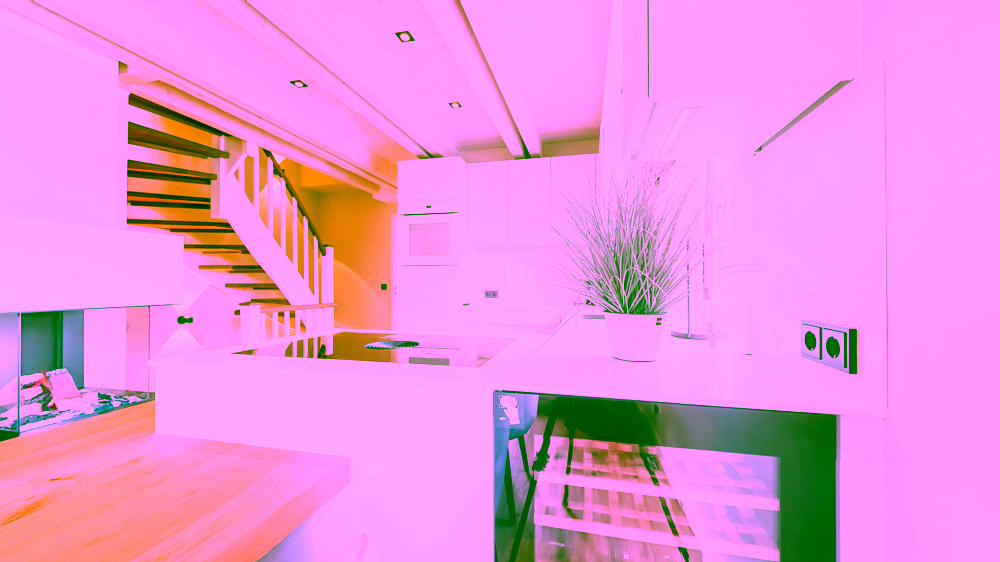 Charmante Eigentumswohnung mit Balkon - Wohnzimmer