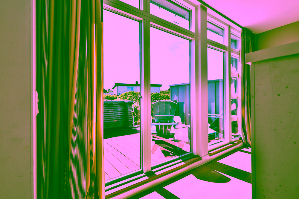 Modernes Beachhouse - neuwertig, strandnah, exklusiv! - Blick aus dem Wohnzimmer