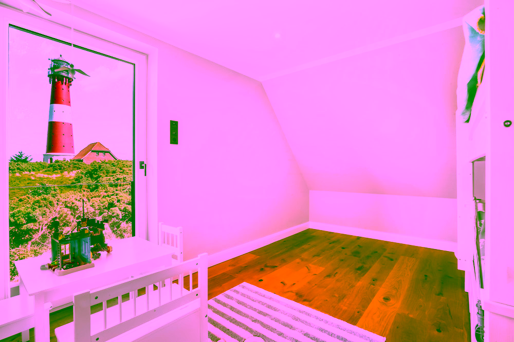 Wahrzeichen im Blick – Stilvolles Wohnen mit Nordseepanorama - Kinderzimmer