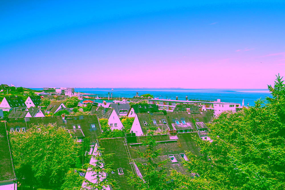 Wahrzeichen im Blick – Stilvolles Wohnen mit Nordseepanorama - Blick aus dem obersten Geschoss