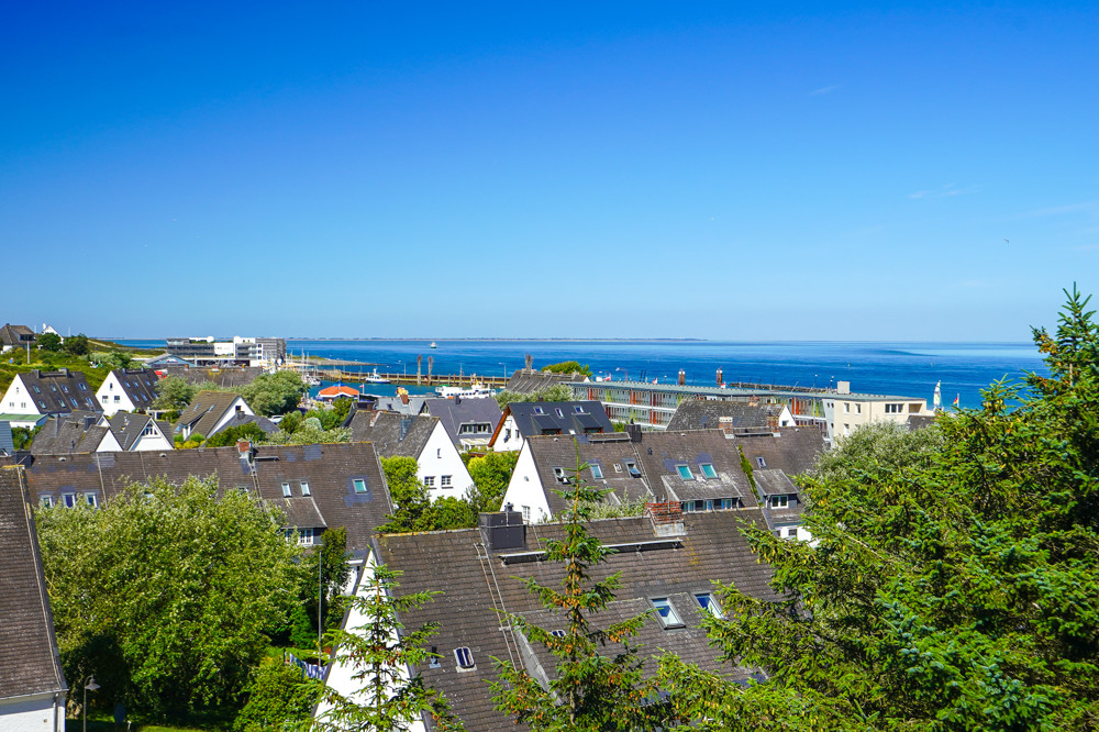 Wahrzeichen im Blick – Stilvolles Wohnen mit Nordseepanorama - Blick aus dem obersten Geschoss