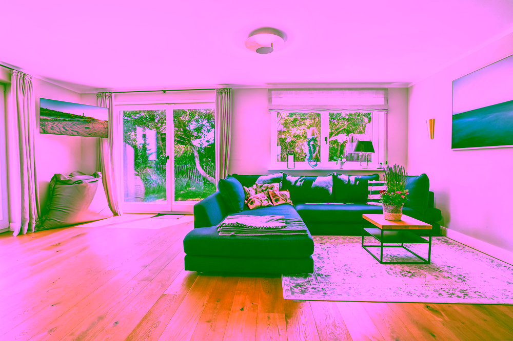 Wahrzeichen im Blick – Stilvolles Wohnen mit Nordseepanorama - Wohnbereich