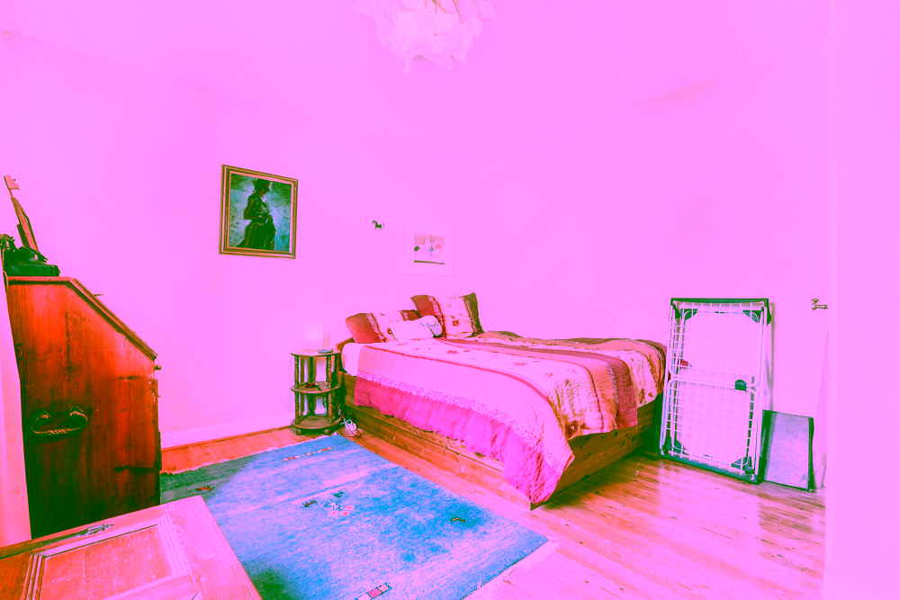 "Weiße Siedlung" - Endhaus mit Ausbaupotenzial in Strandnähe - Schlafzimmer EG