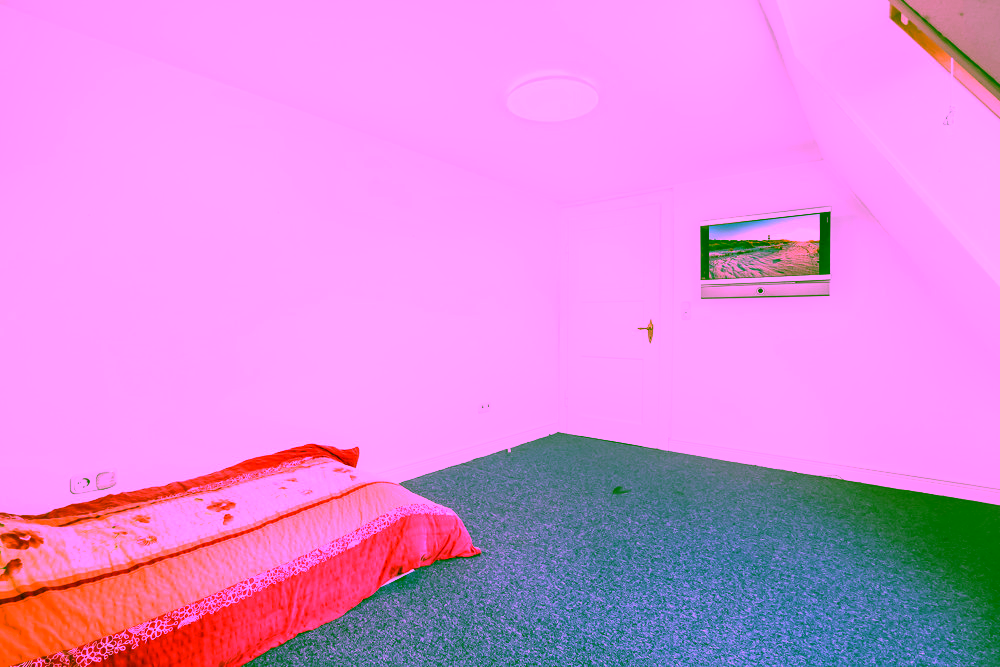 "Weiße Siedlung" - Endhaus mit Ausbaupotenzial in Strandnähe - Schlafzimmer im OG