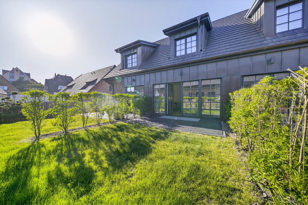 Garten mit Terrasse in Südausrichtung