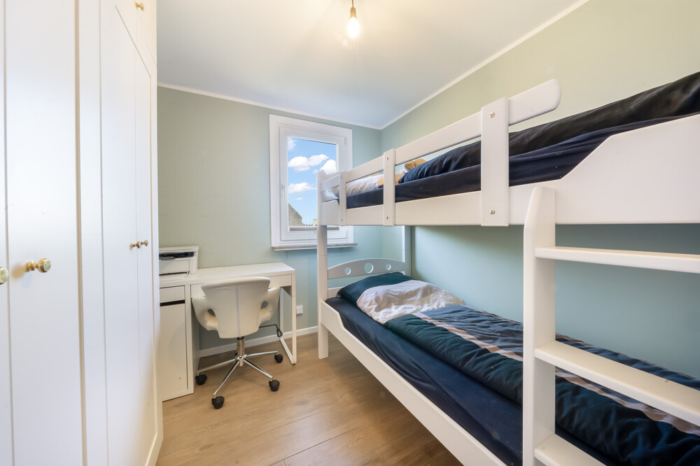 Reetgedeckte Drei-Zimmer-Wohnung mit Blick aufs Wattenmeer in Rantum - Kinderzimmer