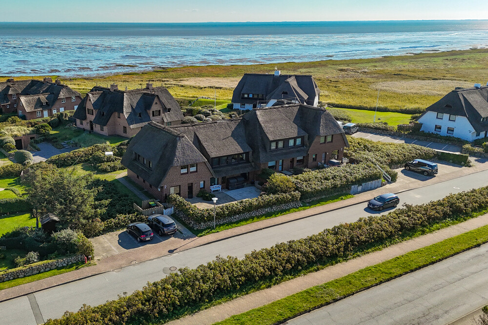 Reetgedeckte Drei-Zimmer-Wohnung mit Blick aufs Wattenmeer in Rantum - Nah am Wattenmeer