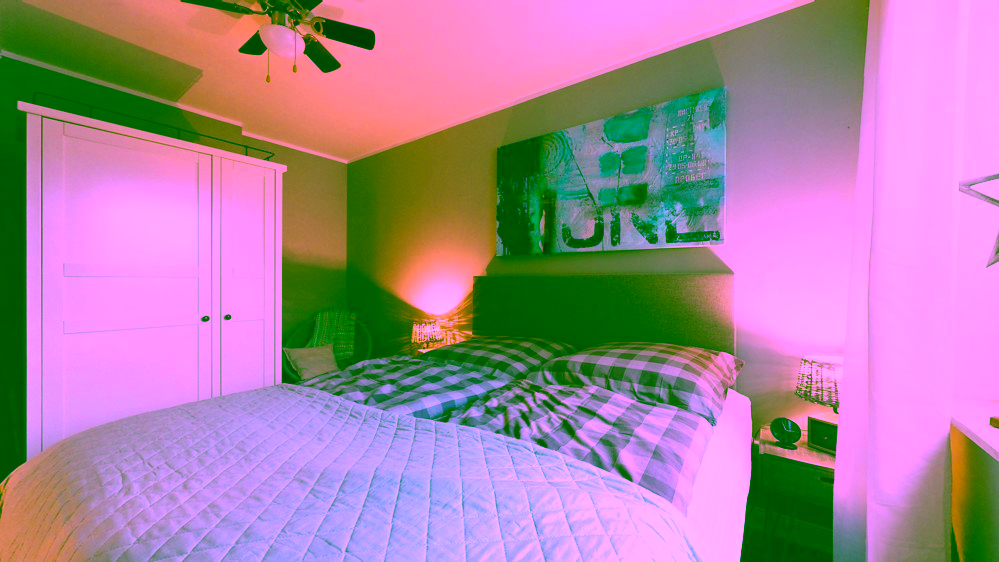 Großzügige Wohnung direkt am Badestrand - Schlafzimmer 1