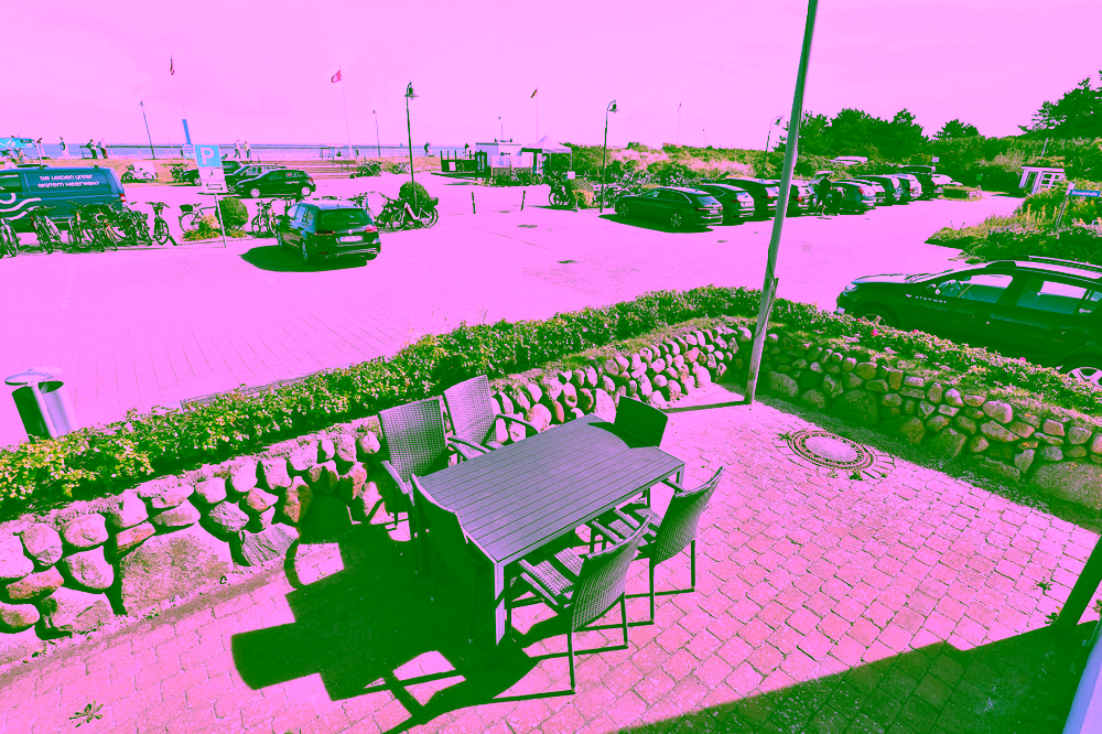 Großzügige Wohnung direkt am Badestrand - Terrasse direkt am Hörnumer Oststrand