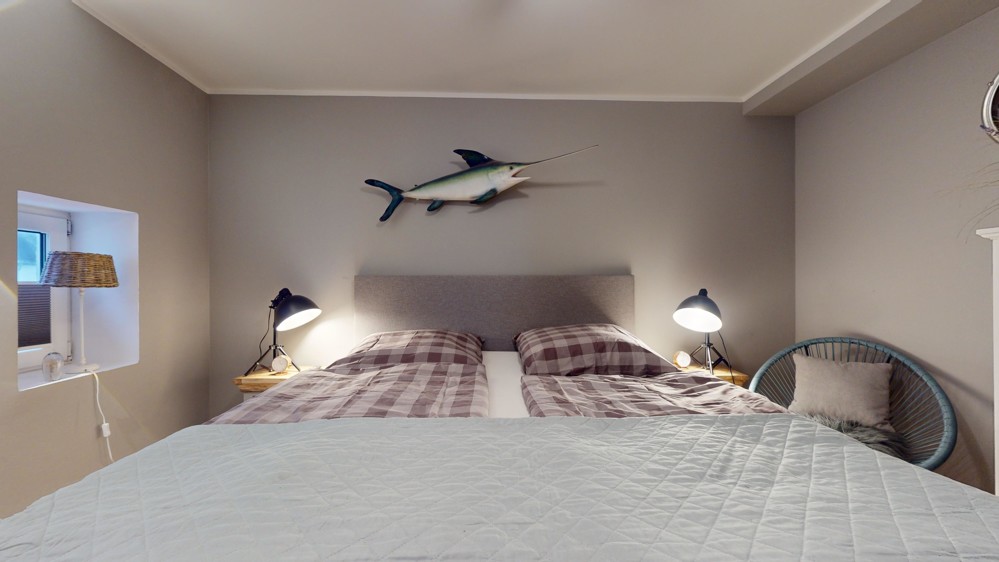 Großzügige Wohnung direkt am Badestrand - Schlafzimmer 2