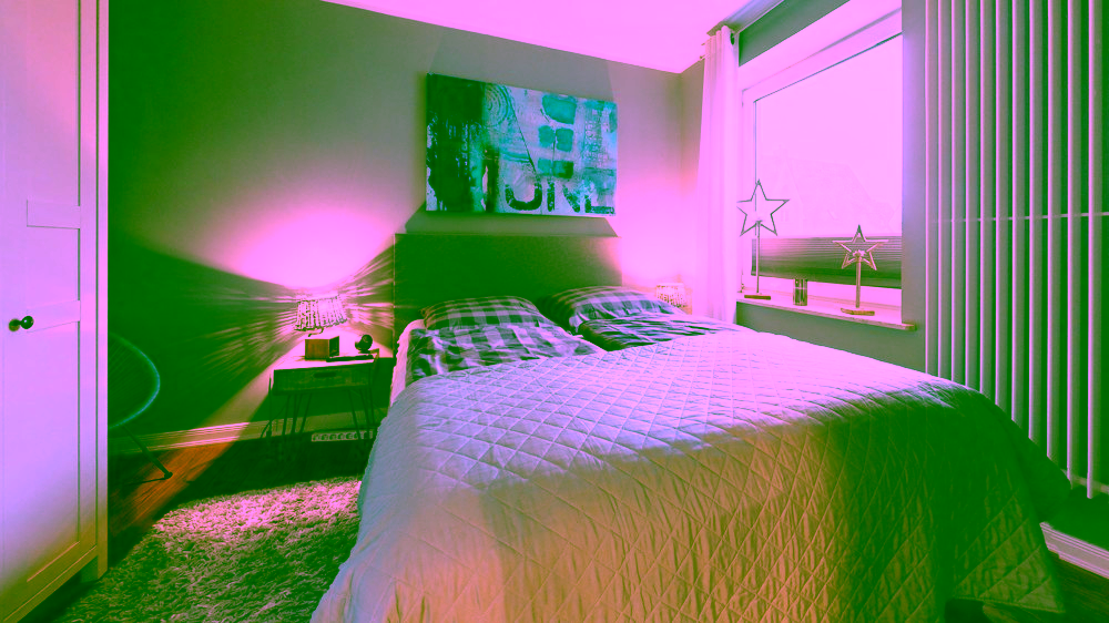 Großzügige Wohnung direkt am Badestrand - Schlafzimmer 1