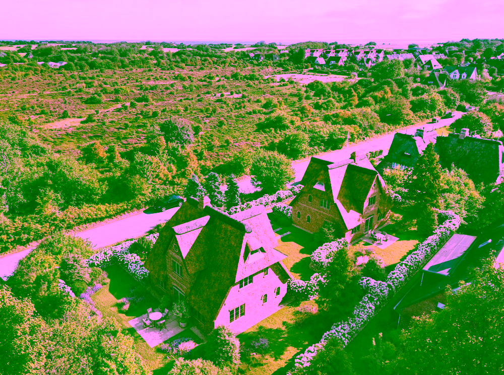 Provisionsfrei: Exklusives Neubau-Einzelhaus mit Ferienvermietungsgenehmigung - Blick in die Heide