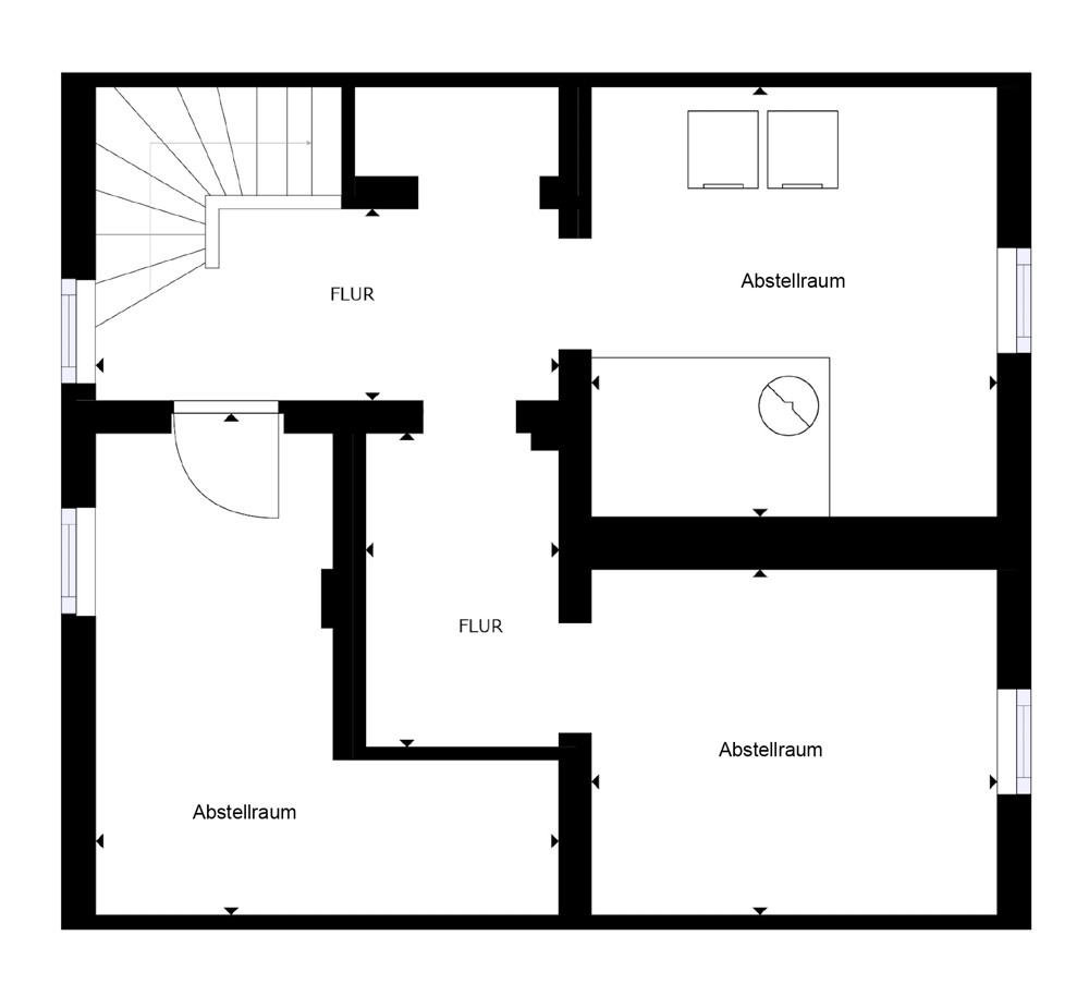 Hörnumer Rarität - Rotklinker Doppelhaushälfte mit Blick auf die Dünen - Keller