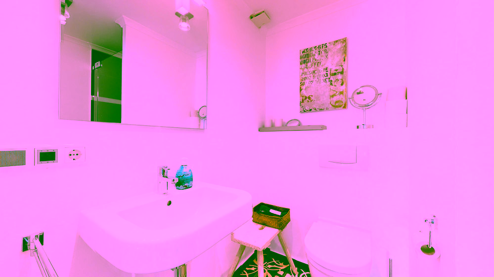 Traumhaftes Landhausambiente: 2-Zimmer-Wohnung in Hörnum - Badezimmer